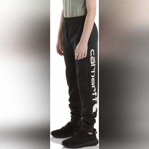 Carhartt Boys' Fleece Logo Sweatpants